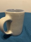 M a   Hadley Spotted Pig Hand  Painted Art Pottery Mug  Euc    the End Series    