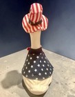               new Ceramic Betsy Ross Americana Decorative Goose Figure