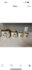  Vintage Double Sided Merry Mushroom Canister Set Sears   Roebuck 1980 s 