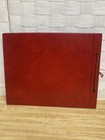 Vintage Mid-century Photo Album Scrapbook 11x14 Inches 28 2-sided Pages Unused