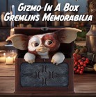 Gremlins Gizmo In A Box Figurine  Hand-painted Resin Collectible  Officially    