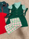 Vtg 1960 s-70 s Space Age Girls Dress And Clothing Lot Size 5 6