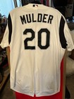 Mark Mulder Authentic Majestic On-field 2003 All-star Jersey 48 Xl Oakland A s