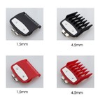 2pcs Professional Cutting Hair Clipper Premium Guides Combs Guards For Wahl    
