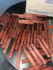 Lincoln Logs Huge Lot Of  300 Pieces Vintage Wooden With 1979 Original Box