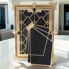 Jay Strongwater Ruth 4  X 6  Art Deco Frame Balck Spf5900-220