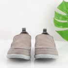 Crocs Mens Walu Loafers Size 12 Gray Canvas Slip On Moc Shoes Casual Light Beach