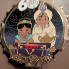 Disney Pin -  D23 Excl  - 60th Anniversary - It s A Small World - Aladdin