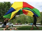 Play Parachute  12 Foot For Kids With 12 Handles Play Parachute For 8 12 Kids   