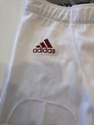 Game Worn Used Indiana Hoosiers White Football Pants  made By Adidas  Size M