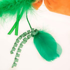 Kolossal Karrot Crinkle Kicker Catnip Cat Toy - Orange  Jumbo