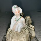 Vintage 1920 s German Half Doll Art Deco Flapper Pin Cushion