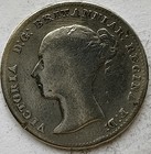 1849 Queen Victoria 4d Fourpence Groat Coin 9 25 Silver Very Fine Grade
