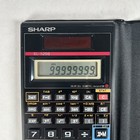 Vintage Sharp Scientific Calculator El-520s Solar Powered  rare 