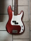 Squier Fender Affinity Precision Bass Red   Gig Bag