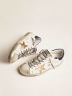 Golden Lace-up Flat Low-top Board Shoes Goose