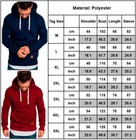 New Casual Men Hoodie Soft Slim Fit Hooded Sweatshirt Pullover Sweater Wear Us
