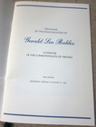 Inaugural Ceremonies Program For Virginia Governor Baliles January 11  1986   