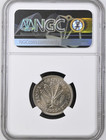 Cyprus 50 Mils 1955 In Unc Condition  Graded By Ngc Ms66  Qeii