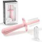 Double-sided Finger Toothbrush - Promotes Independent Brushing   Toddler Toot   