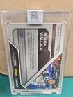 Signed 2018 Prizm Racing Bubba Wallace Fireworks Base Insert   f-12 