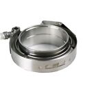 Hfs 3  Quick Release V-band With Flanges Stainless Turbo Downpipe Exhaust Clamp