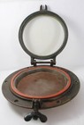 Vintage Bronze  Porthole From Boat Built In 1928    6  Window   Nautical Gift 