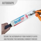 Bratla Autograph Signature Mini Cricket Bat  15 Inches 