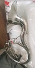 Sousaphone 22 bell Tuba Of Brass Metal Chrom Polish mouthpc  Case Box  Free Ship