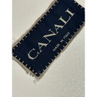 Canali Made In Italy Designer Clothing Label Tag Authentic