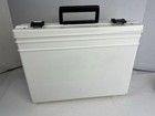 Vintage Bernina Accessory White  Storage Box Carrying Case Fl