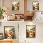 Paint By Numbers Kits For Adults Landscape  Diy Flower Acrylic Paint By Numbe 