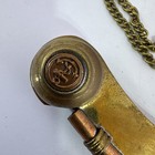 5  Brass Copper Boatswain Whistle W Chain Bosun Call Pipe Maritime-nautical