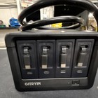 Gitryin 4-outlet Surge Protector Power Strip W  Cord  Plug Type A  Black