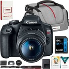 Canon Eos Rebel T7 Dslr Camera   18-55mm F 3 5-5 6 Is Ii Kit  accessories Bundle