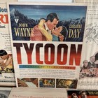 Vintage Movie Ads Lot X10 Lawrence Of Arabia Tycoon All The Kings Men   More