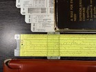 Pickett Model C18-es Microwave Transmission Slide Rule  4 Cards  Case  Box
