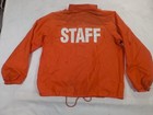 Vintage New Jersey Transit Staff Jacket Nj Train Uniform Large Made In Usa