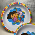 Dora The Explorer   Boots Zak Designs Melamine Bowls Set Of 2 - 2001 Vintage