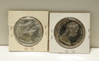  2  1967 Canada Silver Dollar  1 Unc Goose  800 Specimen