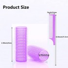 18pcs Grip Small Hair Curlers Heatless Roller Hair Curlers Salon Hairdressing   