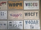 Postcard Lot 27 Ham Qsl Radio Vintage Post Cards Usa 1940s-1950s