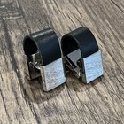 Black Leather Belt Cufflinks Men Daily Wear Birthday Father   s Cuff Links In Box