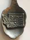 Vtg Souvenir Spoon Us Collectible Pewter Port Gamble Built In 1879 Washington