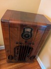 Vintage Philco  high Fidelity  Floor Radio - Art Deco Console Model 37-116x 1937