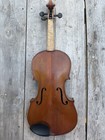 Antique Violin Made In Nippon  Japan W  Case And Bow Restoration Needed