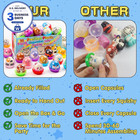 20 Pack Animal Squishies In Capsules Fun Party Favors For Kids Classroom Prizes