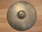 Great Sounding Vintage 1960   s Zildjian Large Stamp 14    New Beat Hi Hat 875 1220g