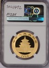 2018 Gold Panda 30 Grams 500 Yuan Ngc Ms70