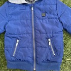 Calvin Klein Toddler Full Zip Puffer Jacket With Hoodie Warm Little Boy Coat 3t